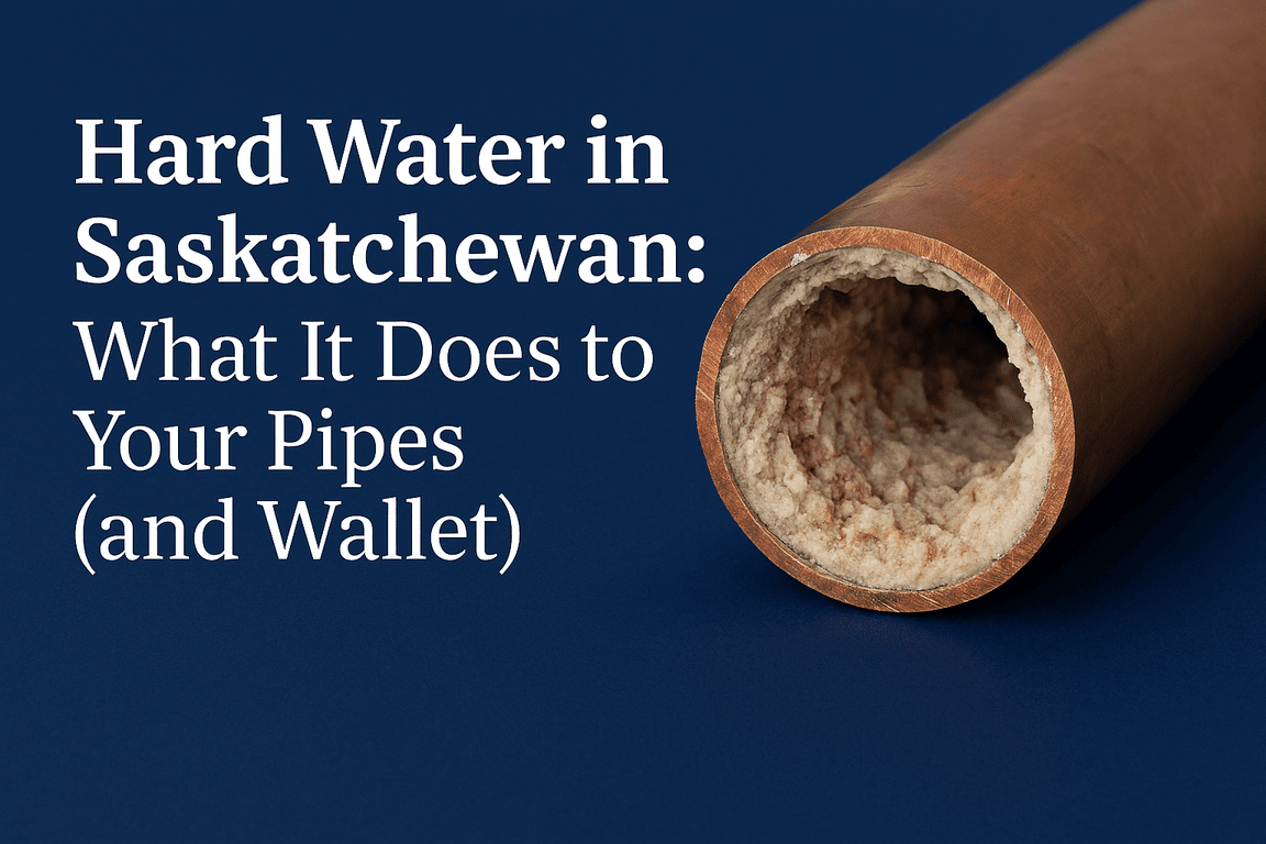 Hard Water Damage to Pipes in Saskatchewan
