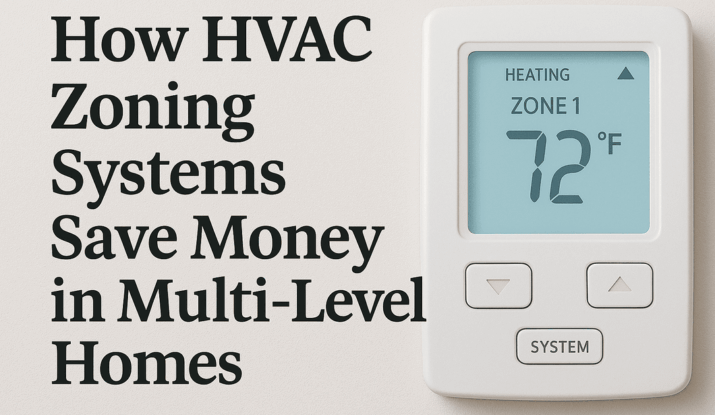 Save with HVAC Zoning in Multi-Level Homes