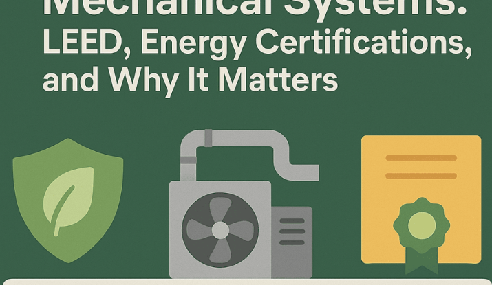 Sustainable Mechanical Systems & Why LEED Matters