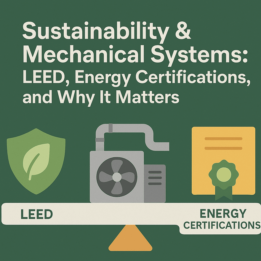 Sustainable Mechanical Systems & Why LEED Matters