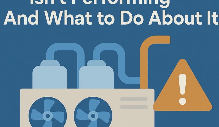 Why Your Chiller Plant Isn’t Performing & How to Fix It