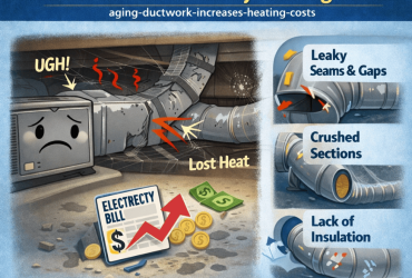 How Aging Ductwork Increases Your Monthly Heating Costs