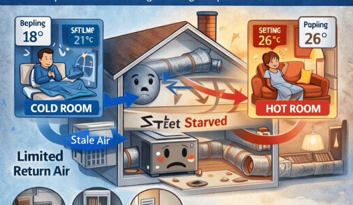 How Poor Return-Air Design Causes Heating Complaints
