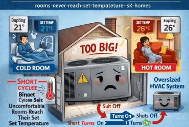 Why Some Rooms Never Reach Set Temperature in SK Homes