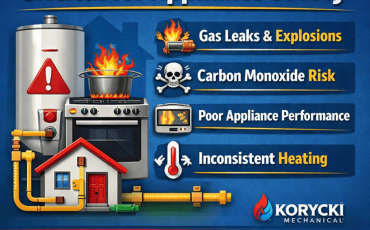 Learn why correct gas line sizing keeps appliances safe, efficient, and risk-free in your home. A small mistake can lead to big hazards.