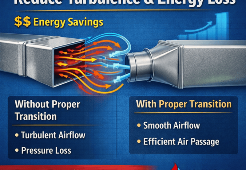 Sheet Metal Duct Transitions-Improving HVAC Airflow Efficiency