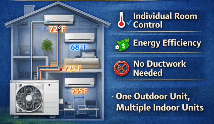 Understanding Multi Zone-Ductless HVAC Systems
