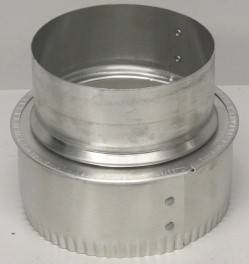 Metal-Pac CIA34 Close Increaser, 3 to 4 in, Aluminum