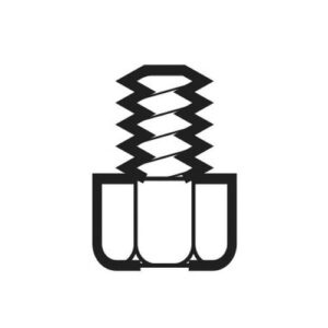 Goulds 6K100 Straight Tubing Connector, For use with Model J5/J5H/J7/J10/J15 Convertible Jet Pumps and Model J5S/J5SH/J7S/J10S/J15S Shallow Well Jet Pump, Polypropylene