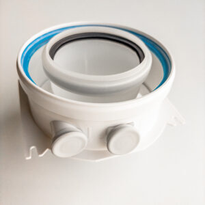 Viessmann Manufacturing® 7827960 Vent Pipe Adaptor, 80/125, For Use With B2HA/WB2B-45/60