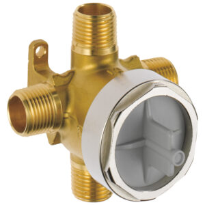 Delta® R11000 MultiChoice 3 and 6 Setting Diverter Rough-In, 200 psi, Brass Body