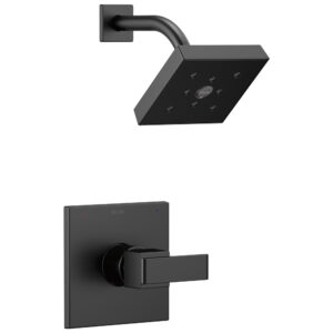 Delta® T14267-BL Monitor 14 Ara Shower Trim, 1.75 gpm Shower, Matte Black