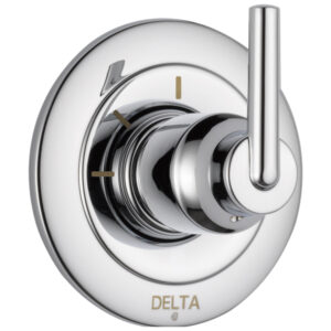 Delta® T11859 Trinsic 3-Setting 2-Port Diverter Trim, Polished Chrome