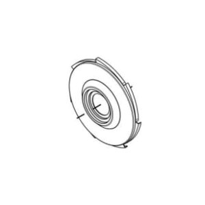 Goulds 3L24 NPE Guide Vane, For use with 2MS Pump, 1-1/4 in x 1-1/2 in, Stainless Steel