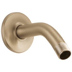 Delta® U4993-CZ Shower Arm and Flange, 6 in L x 2-5/16 in W Arm, Brilliance Champagne Bronze