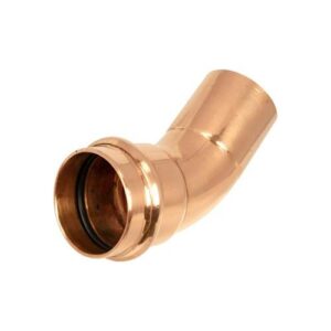 Apollo™ 10075056 806-2 Press-Fit 45 deg Street Elbow, 3/4 in, Press x FTG, Copper
