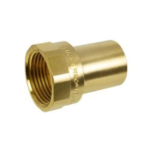 Apollo™ 10075768 803-2 Small Diameter Street Adapter, 3/4 in, FTG x FPT, Brass
