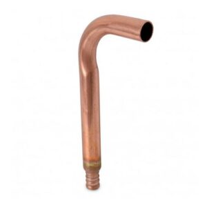 Sioux Chief 632X263 632 Pressure Connector, 1/2 in, F1807 x MSWT, Copper/No-Lead Brass