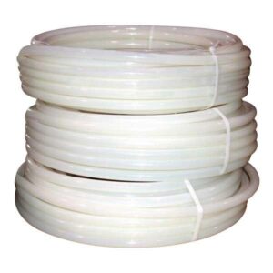 Uponor F1040750 AquaPEX® Coil Tubing, 3/4 in, 0.671 in ID x 0.875 in OD x 100 ft Coil, White, PEX-A