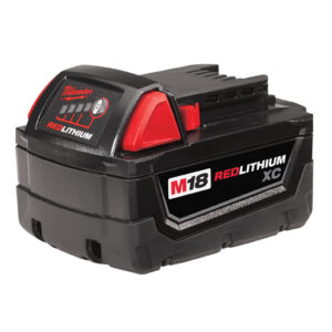 Milwaukee® 48-11-1828 Extended Capacity Battery, 3 ah Battery Lithium-Ion Battery, 18 V Charge