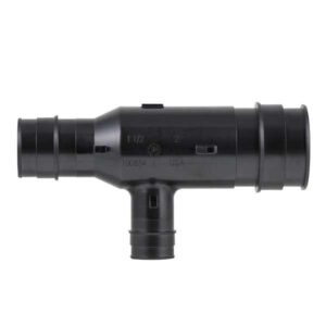 Uponor Q4751551 ProPEX® Reducing Tee, 1-1/2 x 1-1/2 x 1 in, F1960 Cold-Expansion PEX, Engineered Polymer