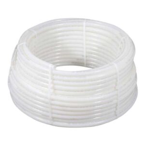 Uponor A1240750 hePEX™ Coil Tubing, 3/4 in, 0.671 in ID x 0.875 in OD x 500 ft Coil, White, PEX-A