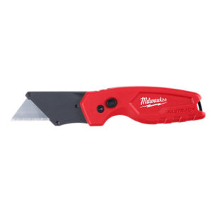 Milwaukee® 48-22-1500 Compact Folding Utility Knife, 0.02 in W x Blade Retractable Blade, Quick-Change, Steel Blade, 1 Blades Included, 6.15 in OAL