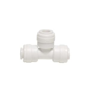 Boshart Industries PQC-T04 Plastic Quick Connect Tee, For use with 1/4 in Tube OD, Acetal