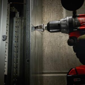 Milwaukee® 48-89-9212 Step Drill Bit, 7/8 in Dia Min Hole, 1-3/8 in Dia Max Hole, 5 Steps, 4 Hole Sizes, 3/8 in Shank
