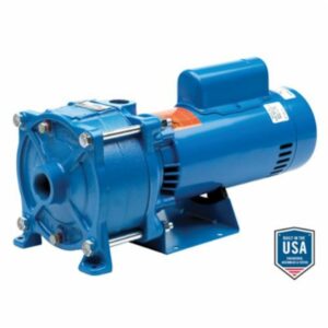 Goulds HSC20 HSC Multi-Stage Centrifugal Pump, 1-1/4 in Inlet 1 in Outlet, 2 hp, 230 VAC, 1 Phase, 3 Stage, Stainless Steel, 3500 rpm Motor