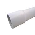 Approved Vendor 11916, PVC Pipe, SDR-35 Drainline Pipe, 4 in x 10 ft, Bell End, White