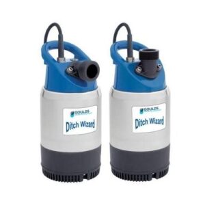 Goulds 2DW0511 2DW Submersible Dewatering Pump, 84 gpm, 2 in Outlet, 1 Phase, 1/2 hp, 60 Hz