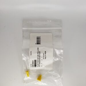 Hydrotech® 60010031 Injector Set, For use with Fleck 165, 465, 485, 5600, 7500 , Yellow