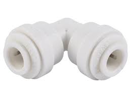 Waterite A7EU7 90 deg Elbow Union, 1/2 in, Polypropylene