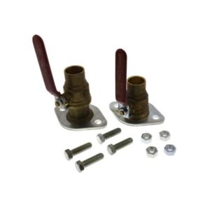 Bell & Gossett 101237LF Check-Trol Isolation Flow Control Flange, 1 in, 150 psi, Brass Body