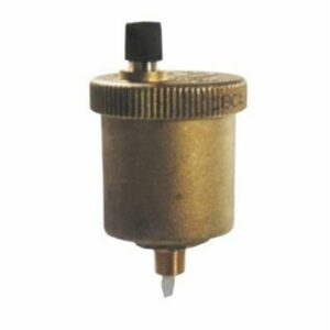 Bell & Gossett 113222 Model #97 Automatic Air Vent, 1/8 in, MNPT Connection, 150 psi Working, 240 deg F, Brass