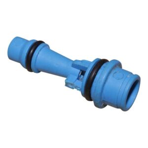 Waterite V30101F Injector Assembly, 12 in Tank Downflow or 14 in Tank Upflow, For use with Clack WS1, Blue
