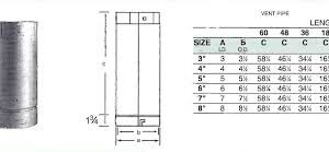 Belvent Manufacturing 110444 4BVDC Draft Hood Connector, 4 in, Galvanized Steel/Aluminum