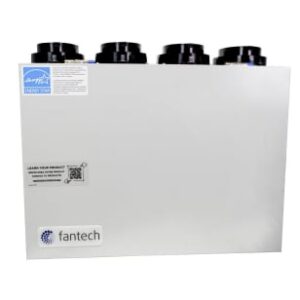 Fantech® 463265 VHR70R Fresh Air HRV, 70 cfm, 60 W