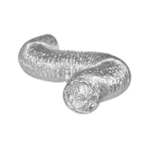 Thermaflex 044789 Flexible Duct, 10 in ID 25 ft L, Metalized Polyester