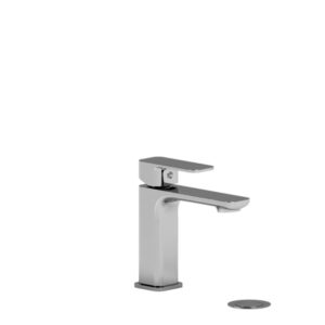 Riobel EQS01C Equinox Lavatory Faucet, 1.2 gpm, 4-1/2 in H x Spout, 1 Handle, Pop-Up Drain, 1 Faucet Hole, Chrome
