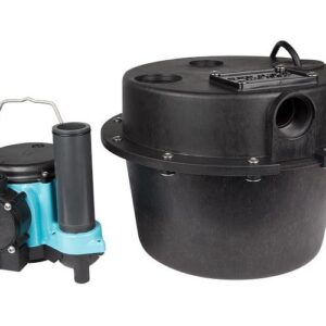 Little Giant® 506065 WRSC-6 WRS Drainosaur Sink Drain Pump Kit, 2760 gph Flow Rate, 1 Phase, 1/3 hp, Cast Iron