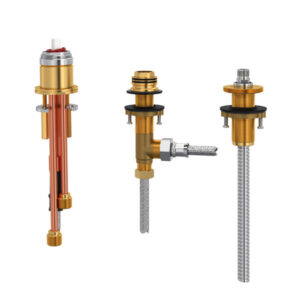 Riobel RHTB Deck-Mount Tub-Filler Rough-In Valve, 1/2 in MNPT Connection, Unfinished