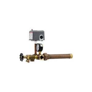 Boshart Industries TFP-2TK1412UNL Extra-Long Tank Tee With Relief Valve, 1 x 3/4 in, MPT x FPT, Brass