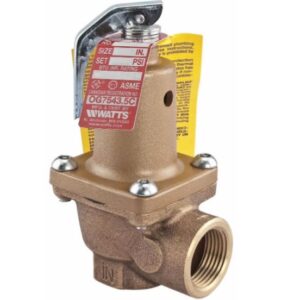 Watts F274446 174A-125 FS-CAN Pressure-Relief Valve, 3/4 in, 3/4 in FNPT, 125 psi, Bronze Body