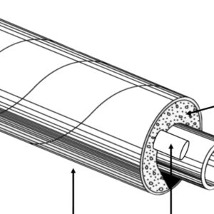Approved Vendor 07-TYP2-3/4X2 Styrofoam Insulation, 3/4 in Heat-Trace Grooves, 2 in x 4 ft