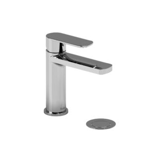 RiobelPRO® EV01C Ever Single-Hole Lavatory Faucet, 1.5 gpm, 4-1/8 in H x Spout, 1 Handle, Push Drain, 1 Faucet Hole, Chrome