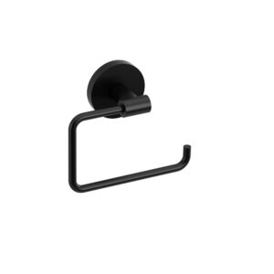 RiobelPRO® P963BK Riobel Cross Collection Toilet Paper Holder, 4-1/2 in H, Black