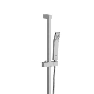 RiobelPRO® P4004C Riobel Cross Collection Square Handshower Rail, 31-5/8 in L, Chrome