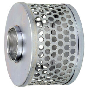 Green Line G34-400 Strainer, 4 in, NPT Connection, Zinc Plated Steel